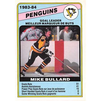 Řadové karty - Bullard Mike - 1984-85 O-Pee-Chee No.365