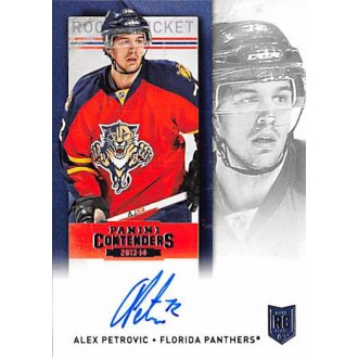 Podepsané karty - Petrovic Alex - 2013-14 Contenders No.157