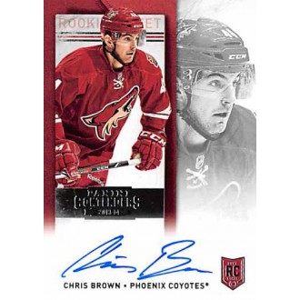 Podepsané karty - Brown Chris - 2013-14 Contenders No.158