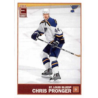 Paralelní karty - Pronger Chris - 2003-04 Exhibit Yellow Backs No.123