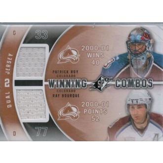 Jersey karty - Roy Patrick, Bourque Ray - 2011-12 SPx Winning Combos No.WC-PR