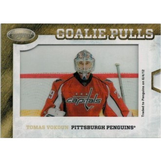 Insertní karty - Vokoun Tomáš - 2012-13 Certified Goalie Pulls No.GP31