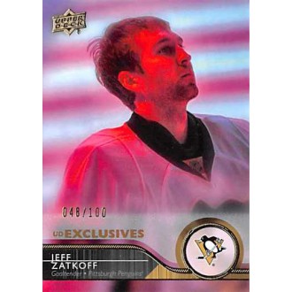 Paralelní karty - Zatkoff Jeff - 2014-15 Upper Deck Exclusives No.152