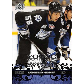 Řadové karty - Mihálik Vladimír - 2008-09 Upper Deck Young Guns No.243