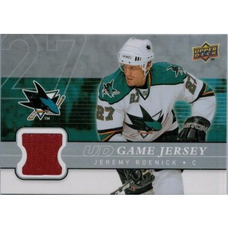 Jersey karty - Roenick Jeremy - 2008-09 Upper Deck Game Jerseys No.GJ-JR