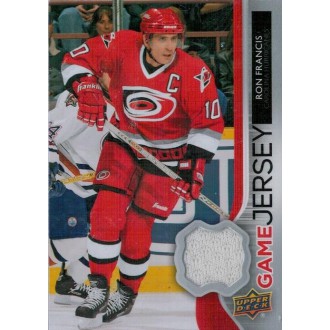 Jersey karty - Francis Ron - 2014-15 Upper Deck Game Jerseys No.GJ-RF