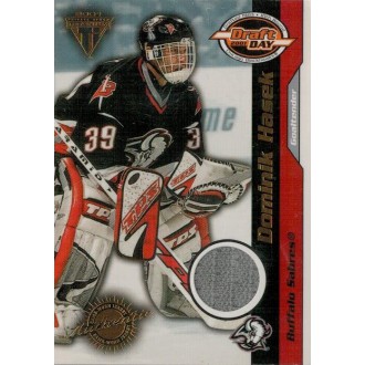 Jersey karty - Hašek Dominik - 2000-01 Titanium Draft Day Edition No.11