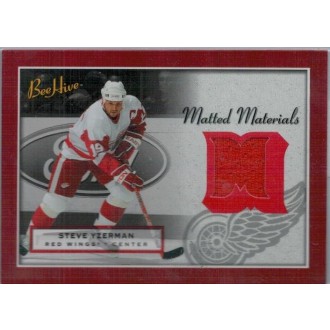 Jersey karty - Yzerman Steve - 2005-06 Beehive Matted Materials No.MM-SY