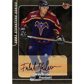 Podepsané karty - Kaberle František - 2000-01 BAP Signature Series Autographs Gold No.69
