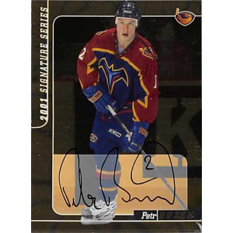 Podepsané karty - Buzek Petr - 2000-01 BAP Signature Series Autographs Gold No.48