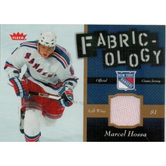 Jersey karty - Hossa Marcel - 2006-07 Fleer Fabricology No.F-MH