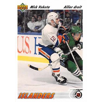 Řadové karty - Vukota Mick - 1991-92 Upper Deck French No.135