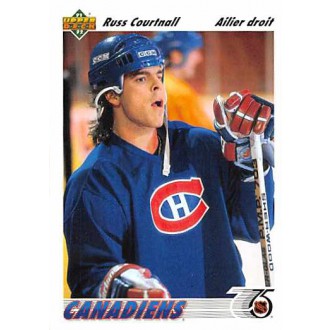 Řadové karty - Courtnall Russ - 1991-92 Upper Deck French No.168