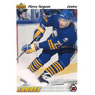 Řadové karty - Turgeon Pierre - 1991-92 Upper Deck French No.176