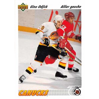 Řadové karty - Odjick Gino - 1991-92 Upper Deck French No.195