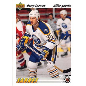 Řadové karty - Loewen Darcy - 1991-92 Upper Deck French No.421