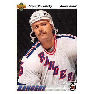 Řadové karty - Prosofsky Jason - 1991-92 Upper Deck French No.432