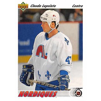 Řadové karty - Lapointe Claude - 1991-92 Upper Deck French No.488