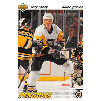 Řadové karty - Loney Troy - 1991-92 Upper Deck French No.489