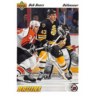 Řadové karty - Beers Bob - 1991-92 Upper Deck French No.490
