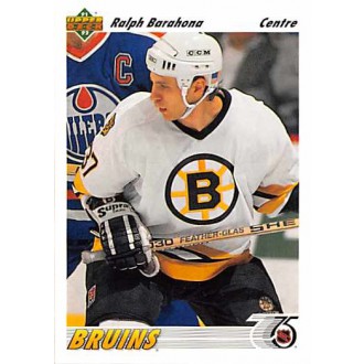 Řadové karty - Barahona Ralph - 1991-92 Upper Deck French No.496