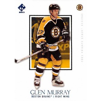 Paralelní karty - Murray Glen - 2002-03 Private Stock Reserve Blue No.6