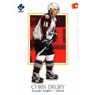 Paralelní karty - Drury Chris - 2002-03 Private Stock Reserve Blue No.14