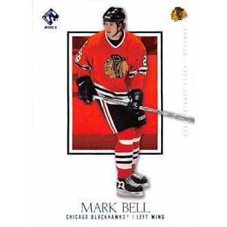 Paralelní karty - Bell Mark - 2002-03 Private Stock Reserve Blue No.19