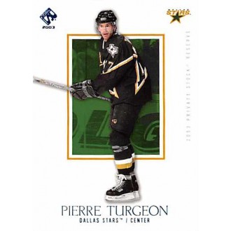 Paralelní karty - Turgeon Pierre - 2002-03 Private Stock Reserve Blue No.34