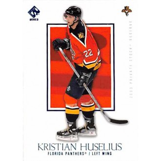 Paralelní karty - Huselius Kristian - 2002-03 Private Stock Reserve Blue No.42