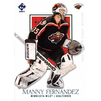 Paralelní karty - Fernandez Manny - 2002-03 Private Stock Reserve Blue No.49