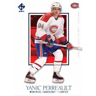 Paralelní karty - Perreault Yanic - 2002-03 Private Stock Reserve Blue No.54