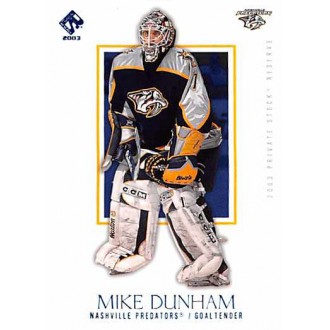 Paralelní karty - Dunham Mike - 2002-03 Private Stock Reserve Blue No.57