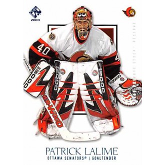 Paralelní karty - Lalime Patrick - 2002-03 Private Stock Reserve Blue No.73