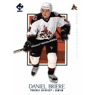 Paralelní karty - Briere Daniel - 2002-03 Private Stock Reserve Blue No.77