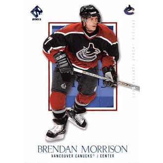 Paralelní karty - Morrison Brendan - 2002-03 Private Stock Reserve Blue No.96