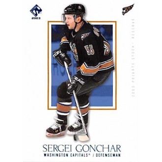 Paralelní karty - Gonchar Sergei - 2002-03 Private Stock Reserve Blue No.98