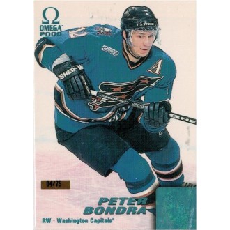 Paralelní karty - Bondra Peter - 1999-00 Omega Ice Blue No.241