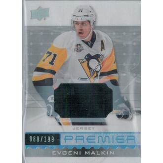Jersey karty - Malkin Evgeni - 2016-17 Premier Jerseys No.27