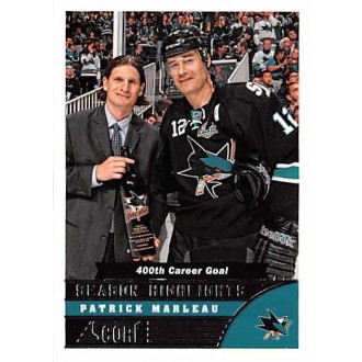 Řadové karty - Marleau Patrick - 2013-14 Score No.583