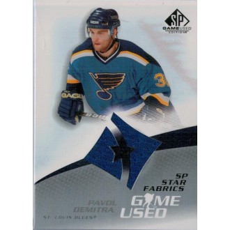 Jersey karty - Demitra Pavol - 2003-04 SP Game Used No.95