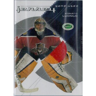 Jersey karty - Luongo Roberto - 2003-04 Parkhurst Rookie Game Used Jersey 2color No.GUJ-22