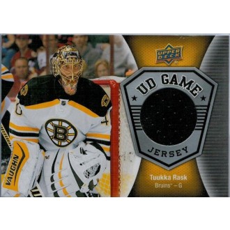 Jersey karty - Rask Tuukka - 2016-17 Upper Deck Game Jerseys No.GJ-TR