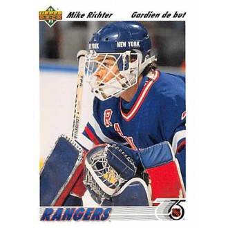 Řadové karty - Richter Mike - 1991-92 Upper Deck French No.175