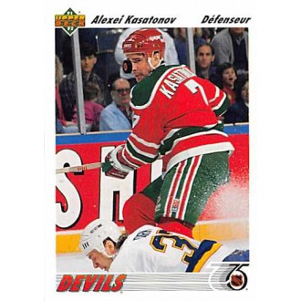 Řadové karty - Kasatonov Alexei - 1991-92 Upper Deck French No.185