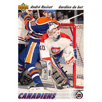 Řadové karty - Racicot André - 1991-92 Upper Deck French No.377