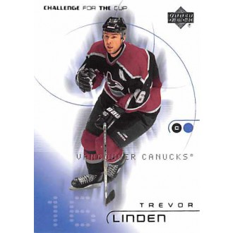 Řadové karty - Linden Trevor - 2001-02 Challenge for the Cup No.85