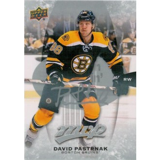 Paralelní karty - Pastrňák David - 2016-17 MVP Silver Script No.27