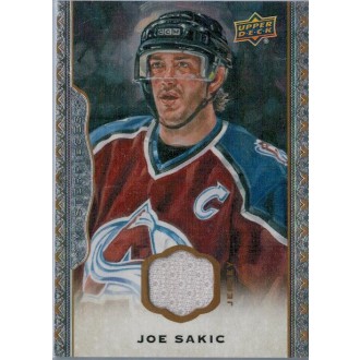 Jersey karty - Sakic Joe - 2014-15 Masterpieces Memorabilia No.111