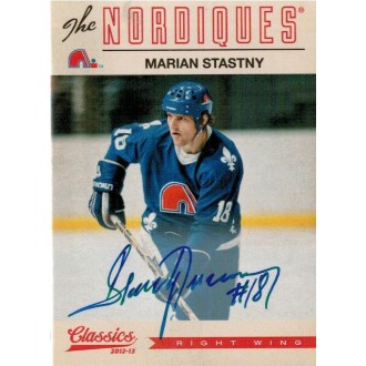 Podepsané karty - Štastný Marián - 2012-13 Classics Signatures Autographs No.28